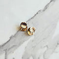 Brinco Dueto– Bicolor (Prata + Dourado) | Folheado