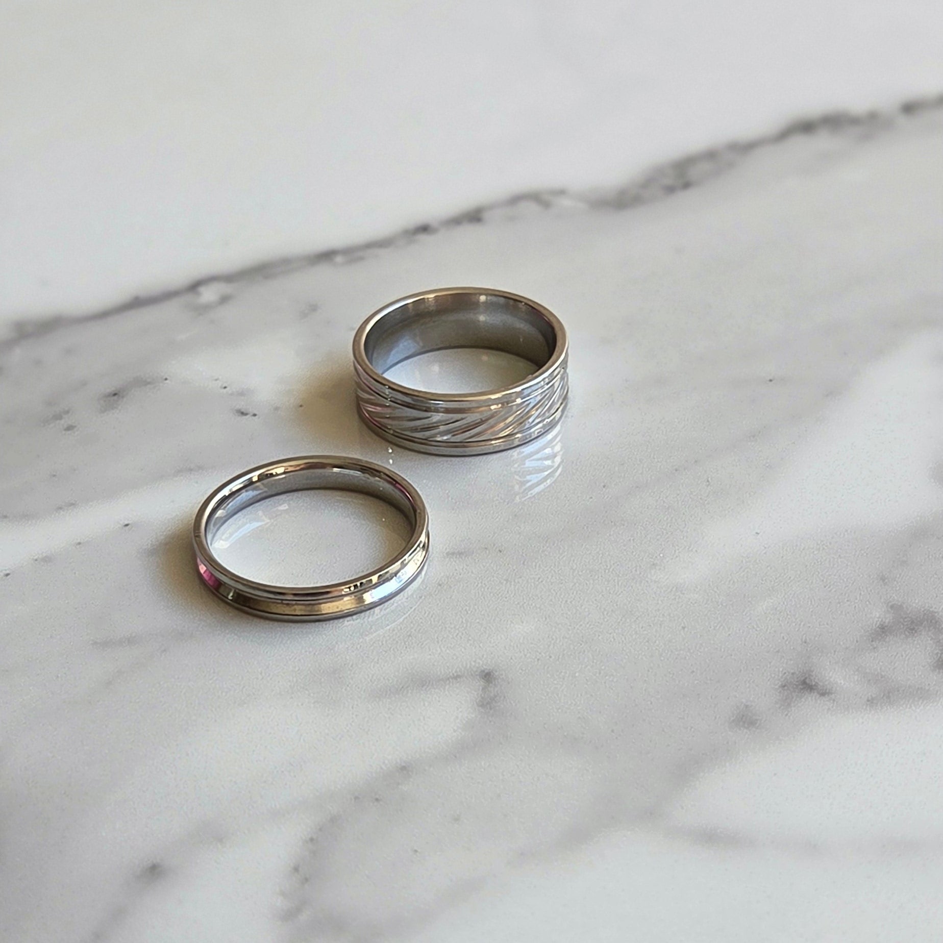 Anel Slim Aço Inoxidável 316L