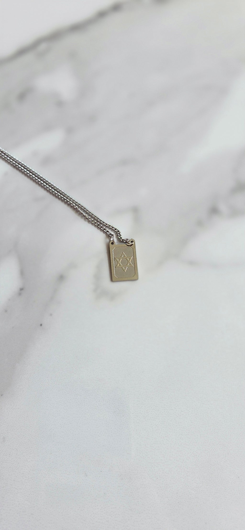 Escapulário Conexão Sagrada - Aço INoxidável 316L