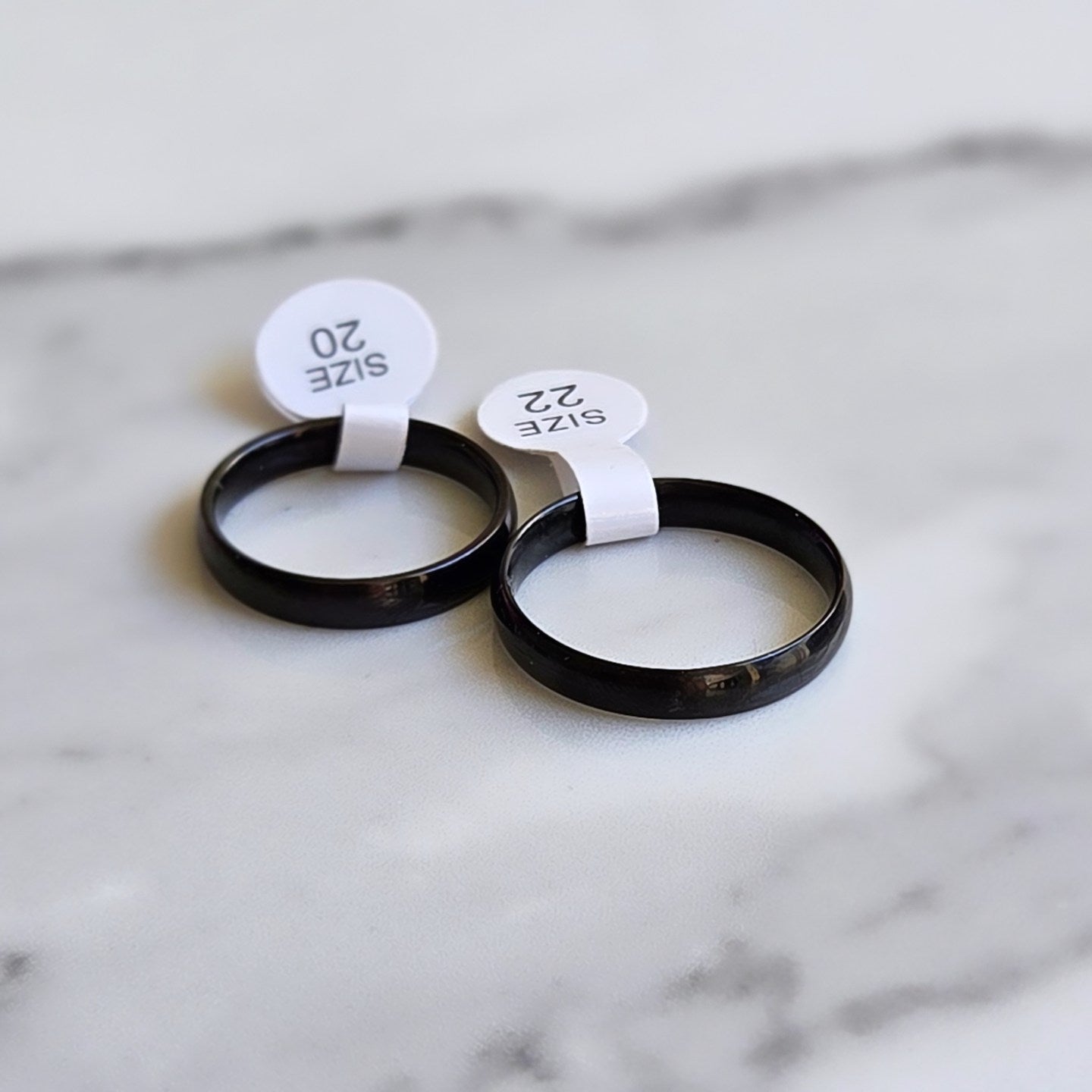 Anel All Black Slim - Aço Inoxidável 316L