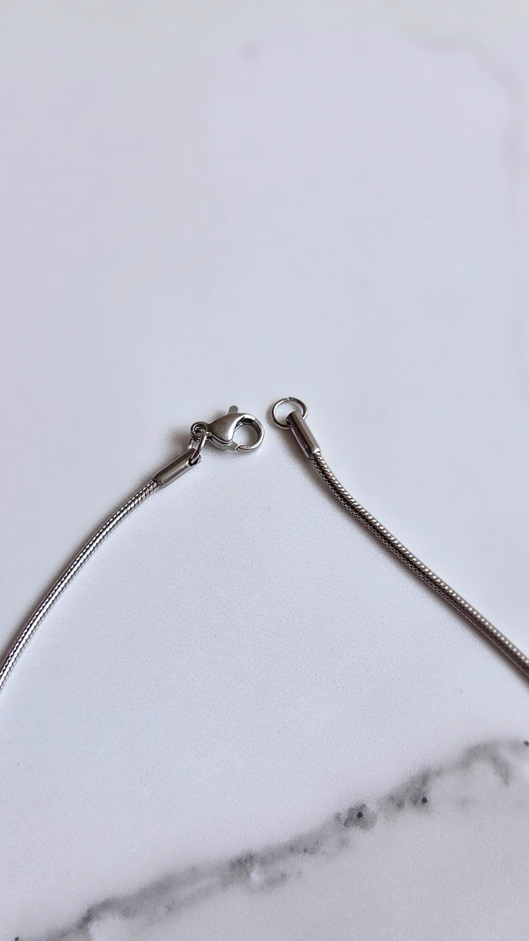 Corrente Minimalista Elo Fluído - Aço Inoxidável 316L