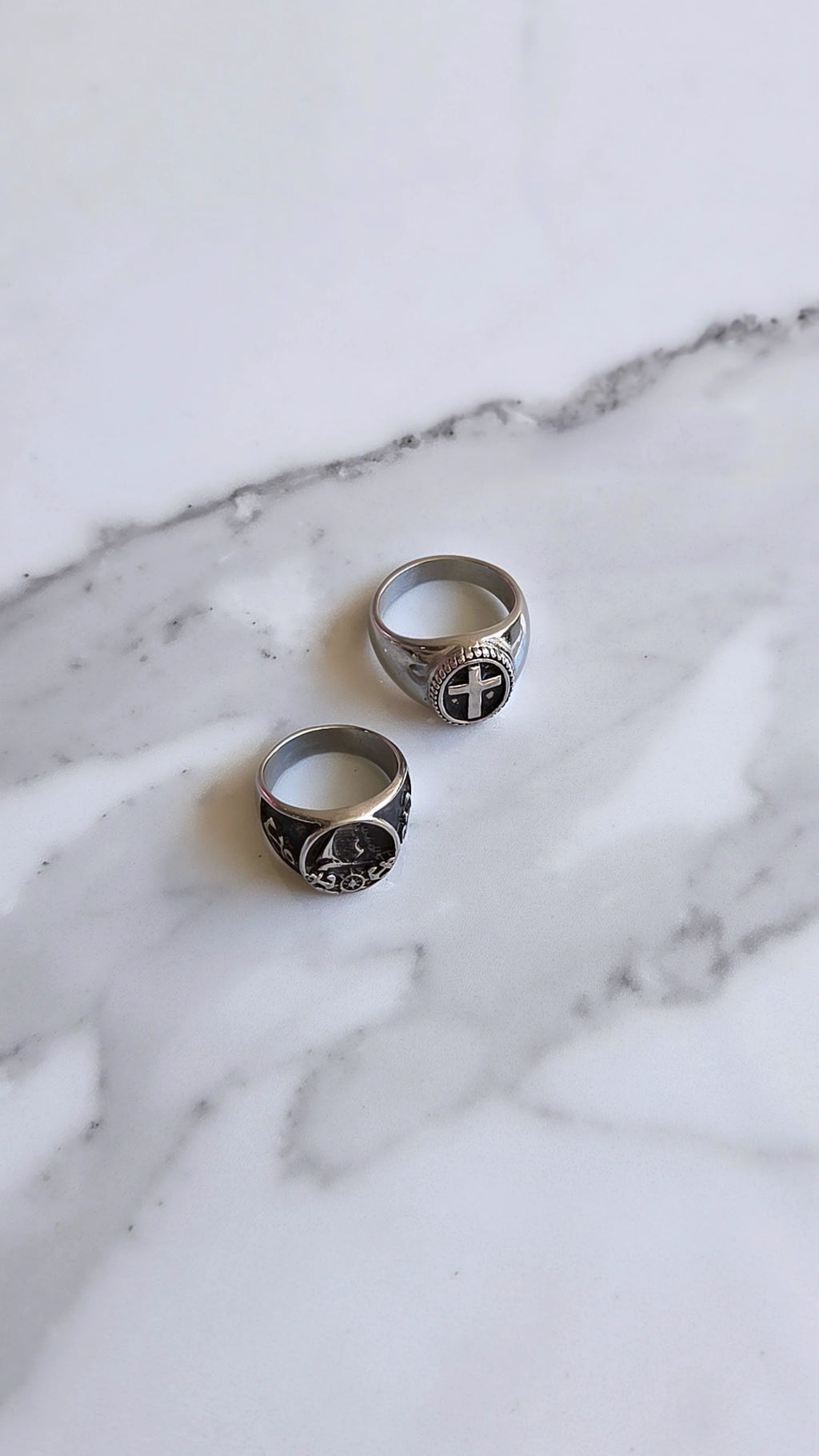 Anel Black - Aço Inoxidável 316L